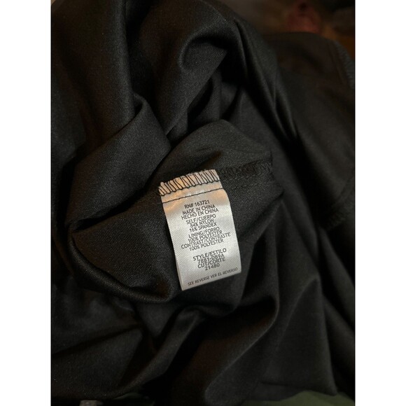 City Studios Strapless Black Gown w/White Tie At Bust size L NWT Elegant Formal - Picture 11 of 12